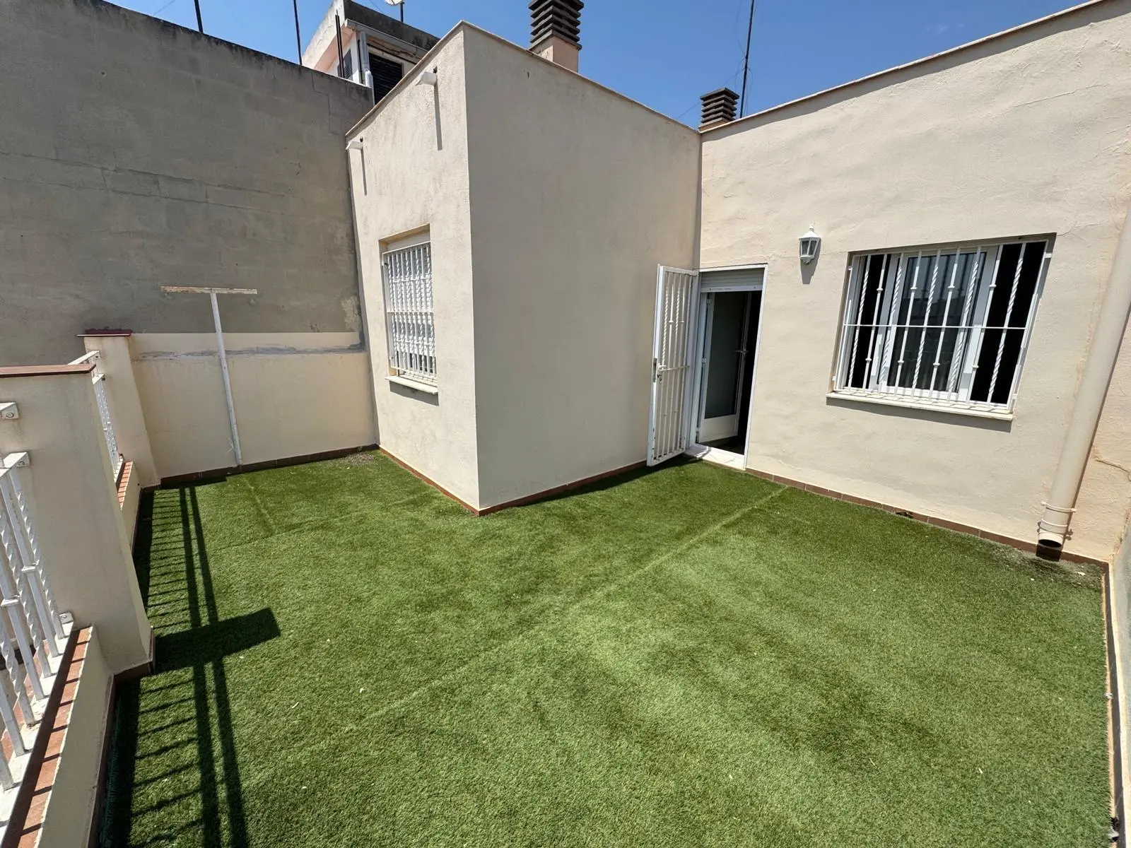 Terraza de la residencia